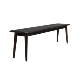 Dutchbone Bankje Elroy - Rubberhout Walnootkleur 160cm