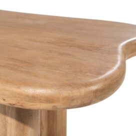 Alternative view of Eleonora Organische Eettafel Nigel - Mangohout Naturel 300x120cm