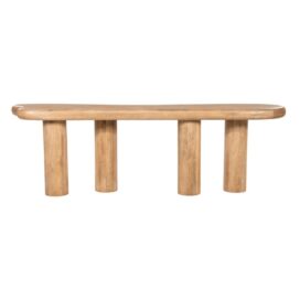 Eleonora Organische Sidetable Nigel - Mangohout Naturel 240cm