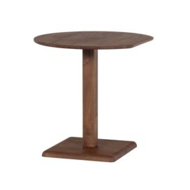 Woood Feno Bistrotafel Eindstuk - Mangohout Bruin 73x79cm