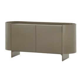 Woood Liora TV-Meubel - Hout Hoogglans Groen 160cm