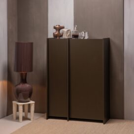 Alternative view of Woood Loa Tafellamp - Metaal Hoogglans Bruin XL 100x33cm