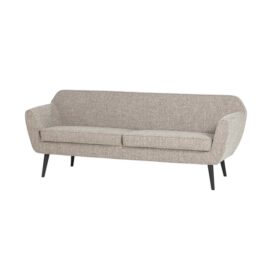 Alternative view of Woood Rocco 2-Zits Bank - Geweven Stof Bruin Melange 187cm