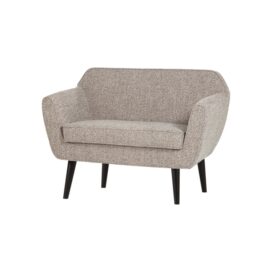 Woood Rocco Fauteuil - Geweven Stof Bruin Melange