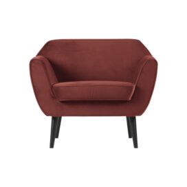 Alternative view of Woood Rocco Fauteuil - Velvet Bordeauxrood Burgundy