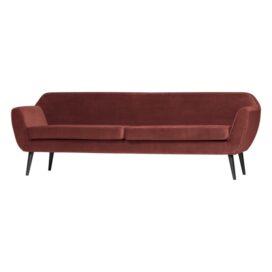 Alternative view of Woood Rocco XL Bank - Fluweel Bordeauxrood Burgundy 230cm