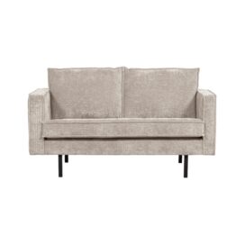 Alternative view of Woood Rodeo 2-Zits Bank - Ribstof Ecru 150cm