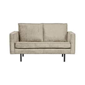 Alternative view of Woood Rodeo 2-Zits Bank - Structure Velvet Wheatfield 150cm