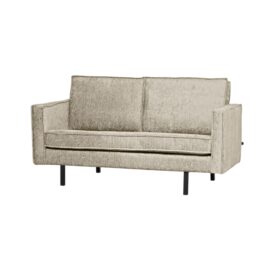 Woood Rodeo 2-Zits Bank - Structure Velvet Wheatfield 150cm