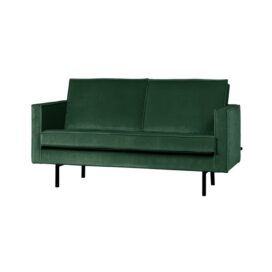 Woood Rodeo 2-Zits Bank - Velvet Bosgroen 150cm