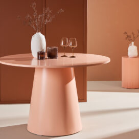 Pactor Home Ronde Eettafel Lanzo - MDF Peach 120cm