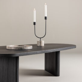 Alternative view of Pactor Home Organische Salontafel Grönvik - MDF Zwart 130x65cm