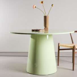 Pactor Home Ronde Eettafel Lanzo - MDF Lichtgroen 120cm