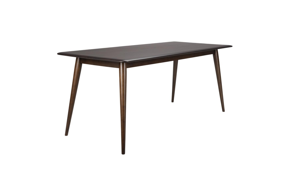 Dutchbone Eettafel Elroy - Rubberhout Walnootkleur 180x80cm