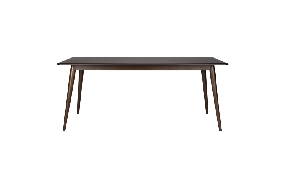 Dutchbone Eettafel Elroy - Rubberhout Walnootkleur 180x80cm - Afbeelding 8