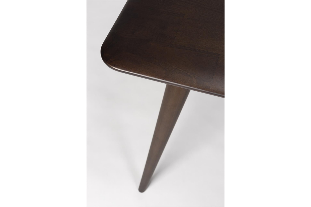 Dutchbone Eettafel Elroy - Rubberhout Walnootkleur 180x80cm - Afbeelding 4