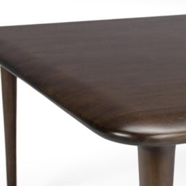 Alternative view of Dutchbone Vierkante Salontafel Elroy - Rubberhout Walnootkleur 70cm