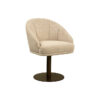 Richmond Interiors Draaibare Eetkamerstoel Beverly - Natural Fancy