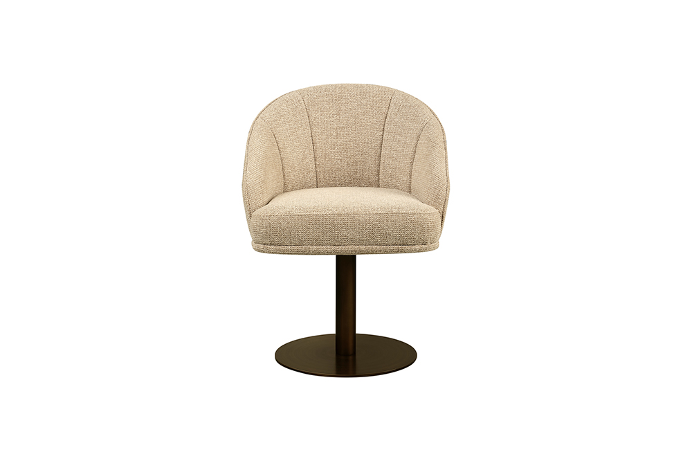 Richmond Interiors Draaibare Eetkamerstoel Beverly - Natural Fancy - Afbeelding 4