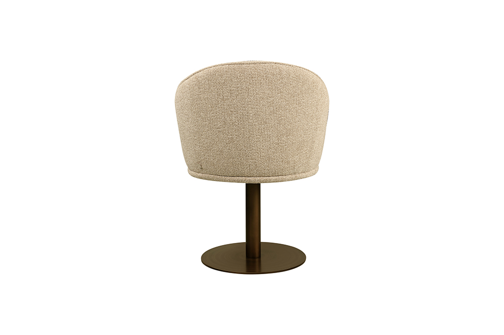 Richmond Interiors Draaibare Eetkamerstoel Beverly - Natural Fancy - Afbeelding 6