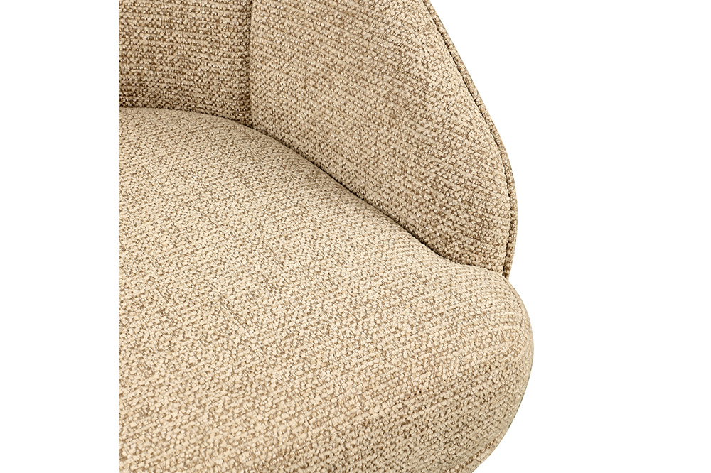 Richmond Interiors Draaibare Eetkamerstoel Beverly - Natural Fancy - Afbeelding 2