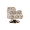 Richmond Interiors Draaifauteuil Kagney - Brown Omara