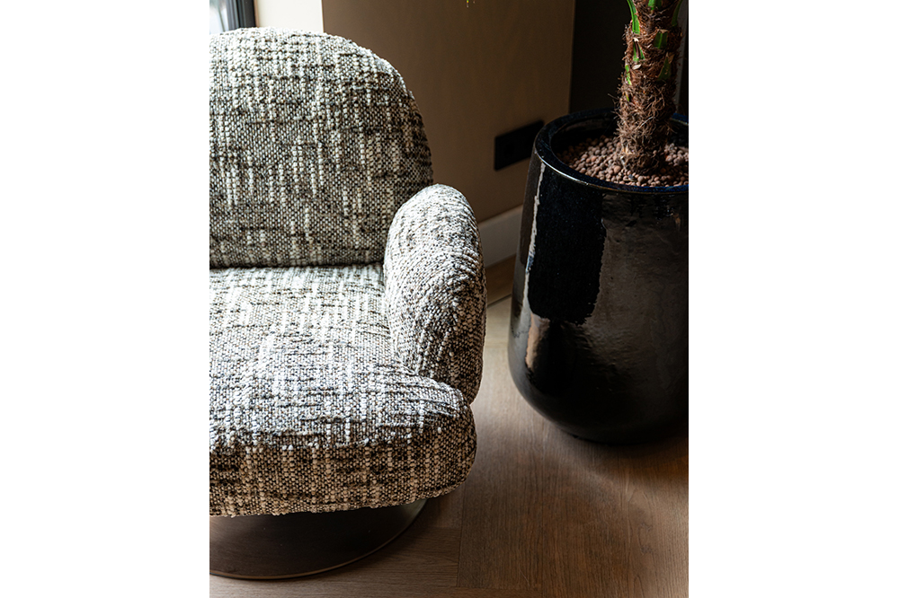 Richmond Interiors Draaifauteuil Kagney - Brown Omara - Afbeelding 4